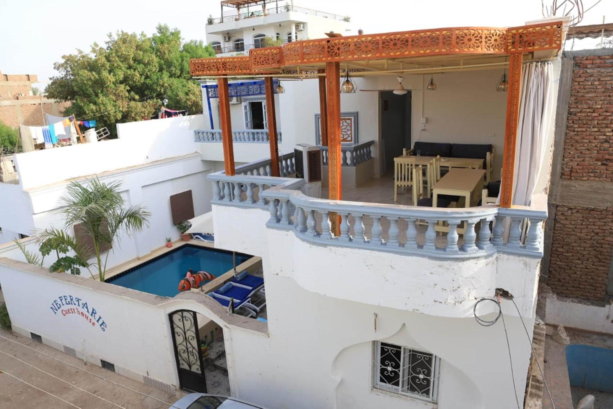 Nefertarie Guest House Luxor Exterior foto
